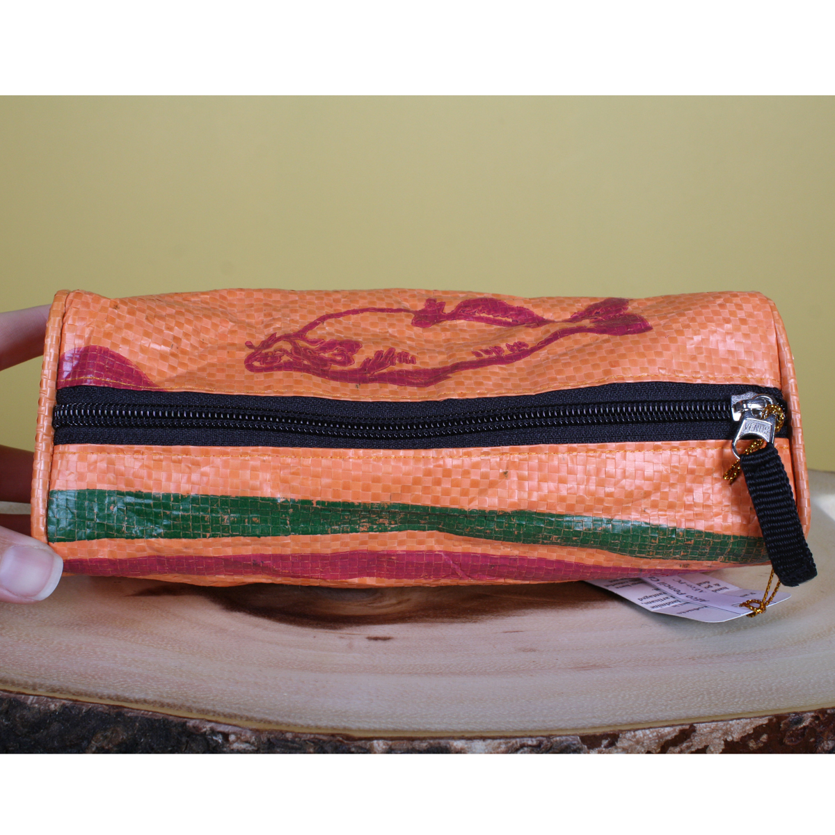 Recycled Pencil Case / Handmade from Rice Bag – KAMBUJA FASHIONS