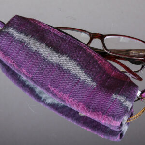 Textured Silk Eyeglass Case
